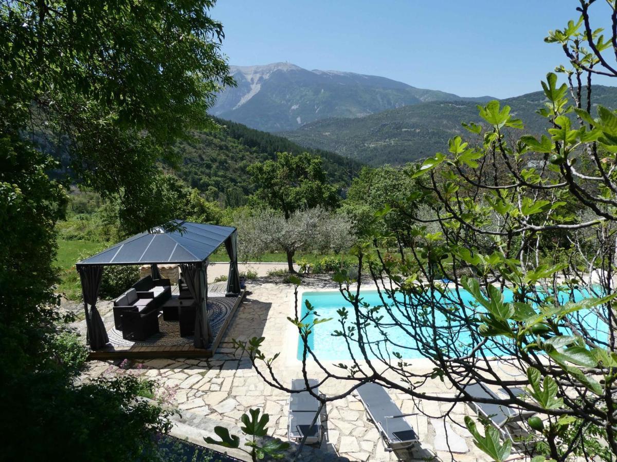 Font Nouvelle Maison De Charme Drome Provencale, 6 Ou 10 Personnes Avec Piscine Plaisians Екстер'єр фото