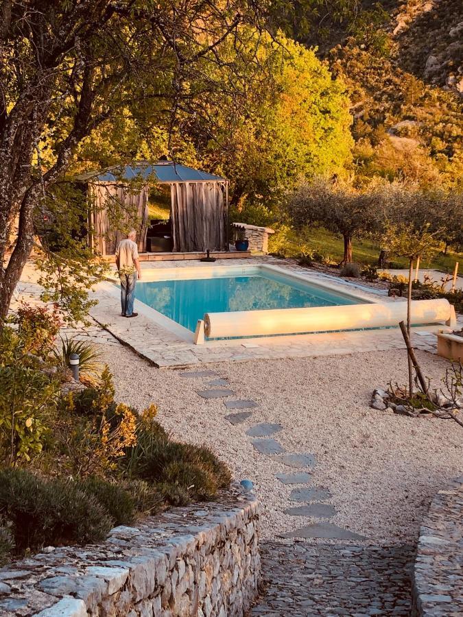 Font Nouvelle Maison De Charme Drome Provencale, 6 Ou 10 Personnes Avec Piscine Plaisians Екстер'єр фото