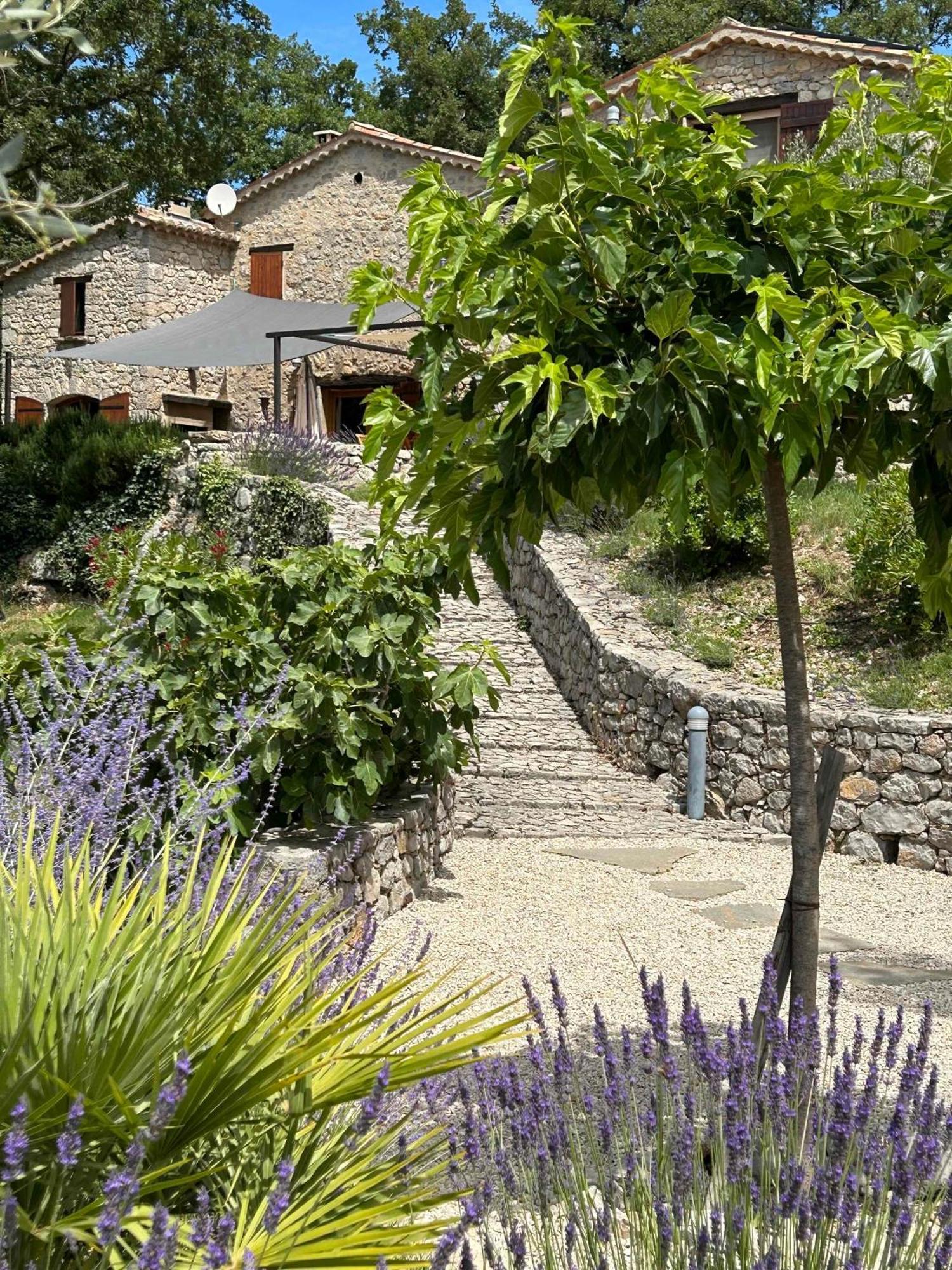 Font Nouvelle Maison De Charme Drome Provencale, 6 Ou 10 Personnes Avec Piscine Plaisians Екстер'єр фото